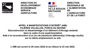 Agriculteurs bretons, vous avez jusqu'au 23 mai 2022 pour vous faire financer en partie le désamiantage de vos bâtiments