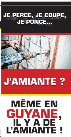 Lancement d'une opération de sensibilisation au risque amiante en Guyane