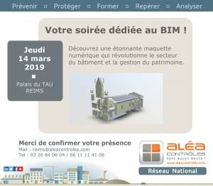 Rencontrez le réseau Aléa Contrôles à la première soirée dédiée au BIM