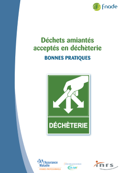 Gestion des déchets amiantés : les bonnes pratiques !