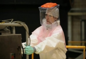 Expérimentation sur un type d'appareil de protection respiratoire : prolongation de la durée d'étude